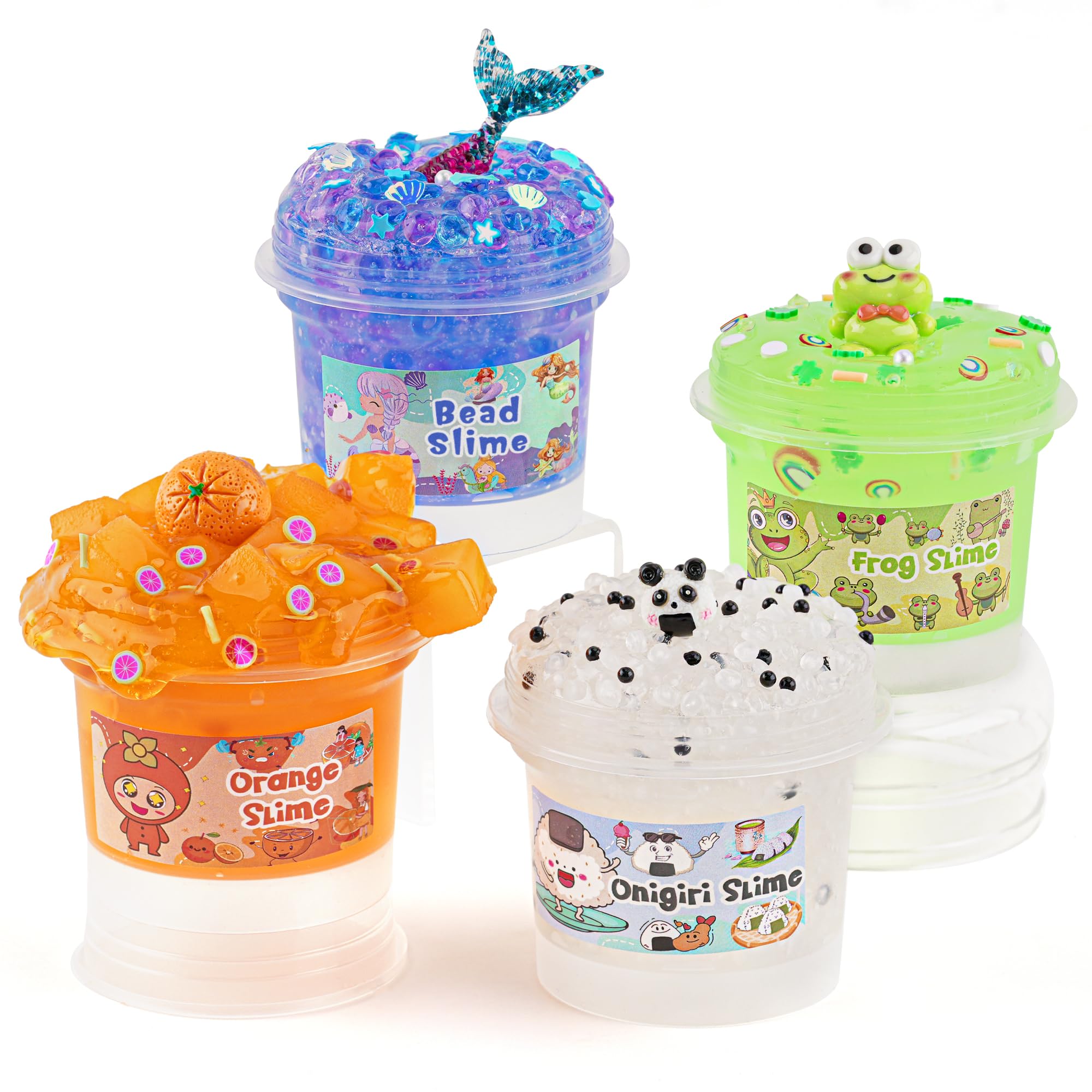 Okaybee slime gift idea for birthdays and parties.