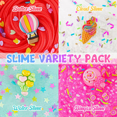 Okaybee red butter slime—soft, pliable surface for playful shaping