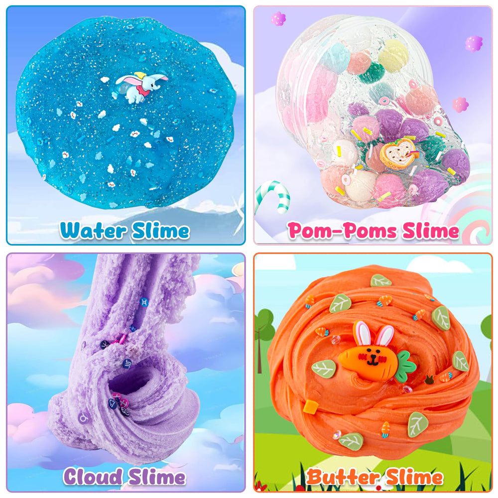 Okaybee water slime clear smooth and stretchy for calm, mess-friendly play