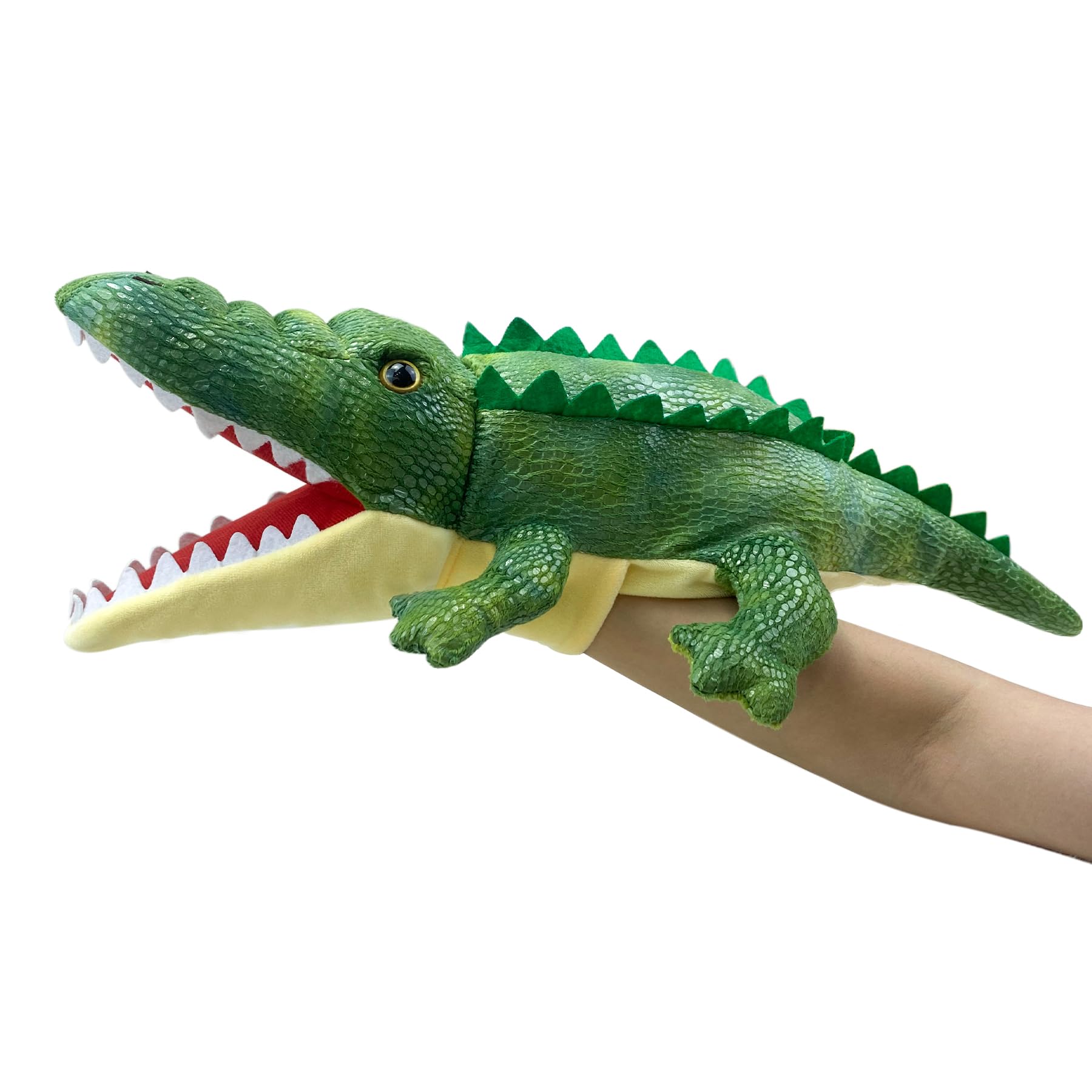 Okegztoa axolotl hand puppet mouth detail for expressive storytelling with kids