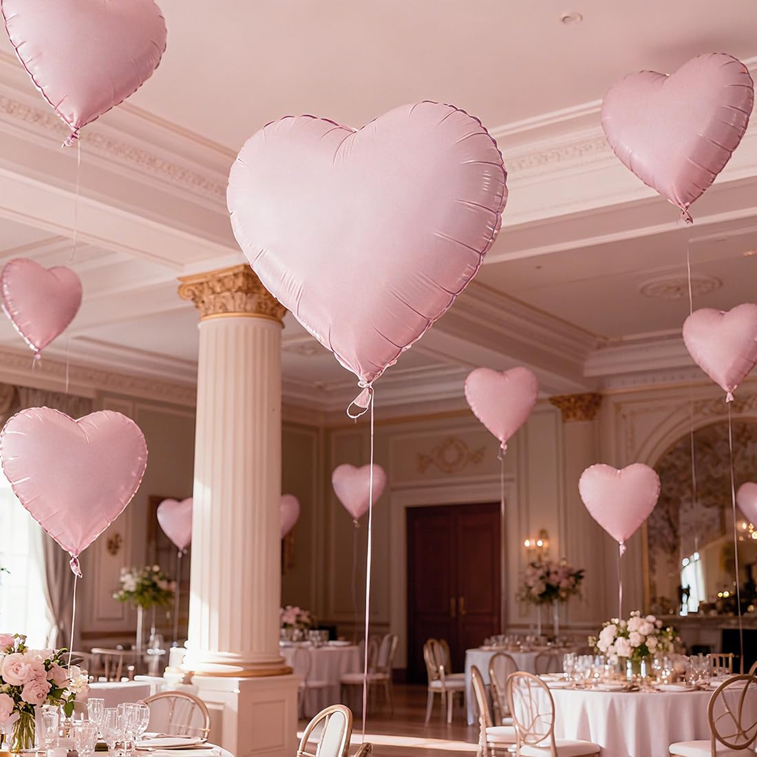 O-Kinee durable non-toxic foil balloons for safe indoor decor