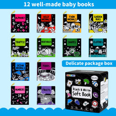 OKOOKO soft baby books: alphabet theme supports early language association.