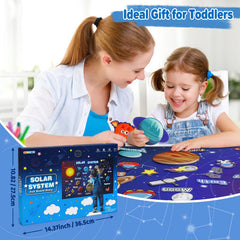 OKOOKO solar system board astronaut figure for role-play storytelling and curiosity