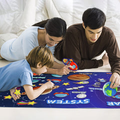 OKOOKO solar system board space elements set for enriching space scenes and classroom decor