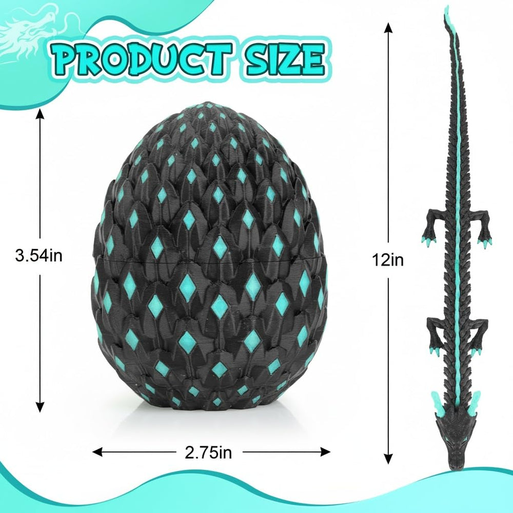 OKYUK dragon egg reveals a hidden compartment for small treasures.