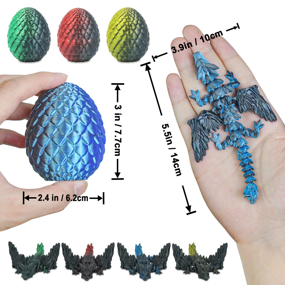 Olee Odee bright-colored dragon eggs offer eye-catching shelf display and gifting appeal