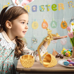 Olee Odee crystal dragon gold, articulated figure for imaginative play.