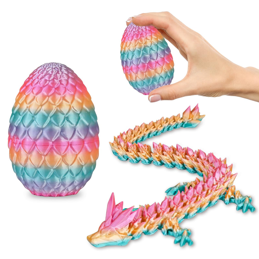 Olee Odee dragon egg pastel rainbow brightens desks and shelves