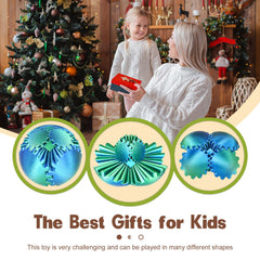 Olee Odee Gear Ball Sphere in Christmas green ideal for holiday gifting and stocking stuffers