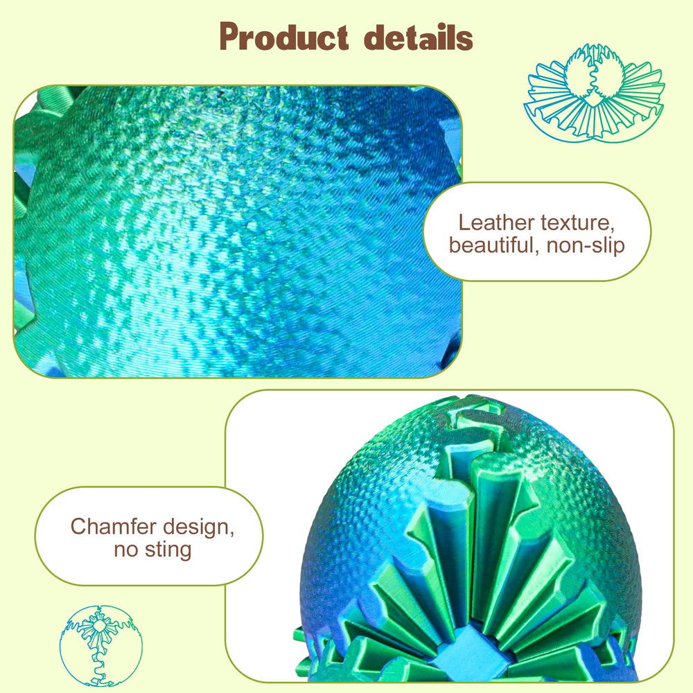Olee Odee Gear Ball Sphere in rotation mode offers a calming focus at work or school