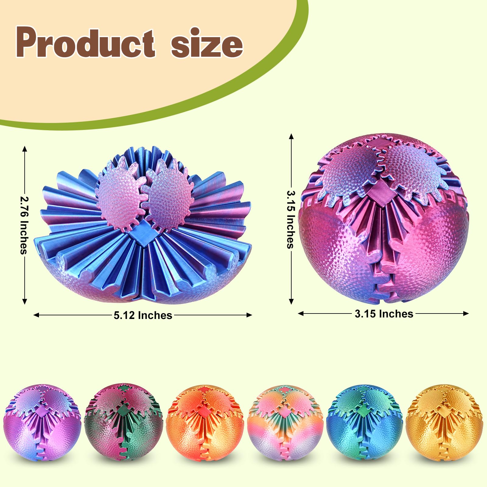 Gift packaging of Olee Odee Gear Sphere ideal for holidays.