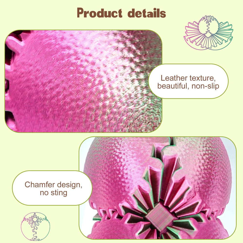 Olee Odee Gear Sphere gear-sphere showcases interlocking gears for kids' sensory play.