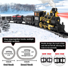 OleFun curved tracks help form safe circular layouts.
