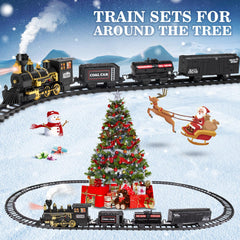 OleFun modular tracks enable easy under-tree assembly.