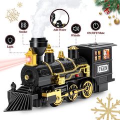OleFun trains emit sounds and lights for added ambiance.