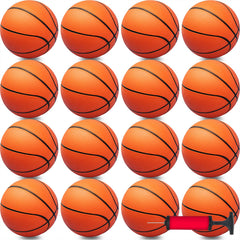 Oleitodh 30-pack seven-inch mini basketballs ready for indoor or outdoor play.