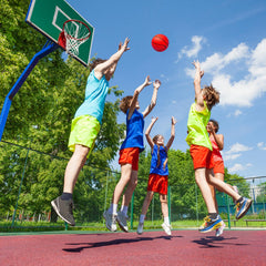Oleitodh colorful soft PVC mini basketballs promote safe play