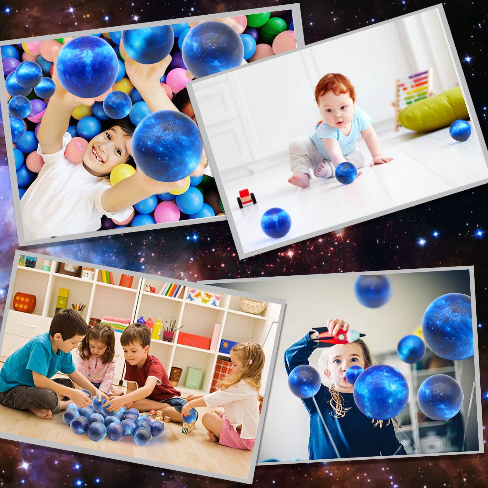 Oleitodh 2.5-inch stress ball supports finger agility for kids and adults.