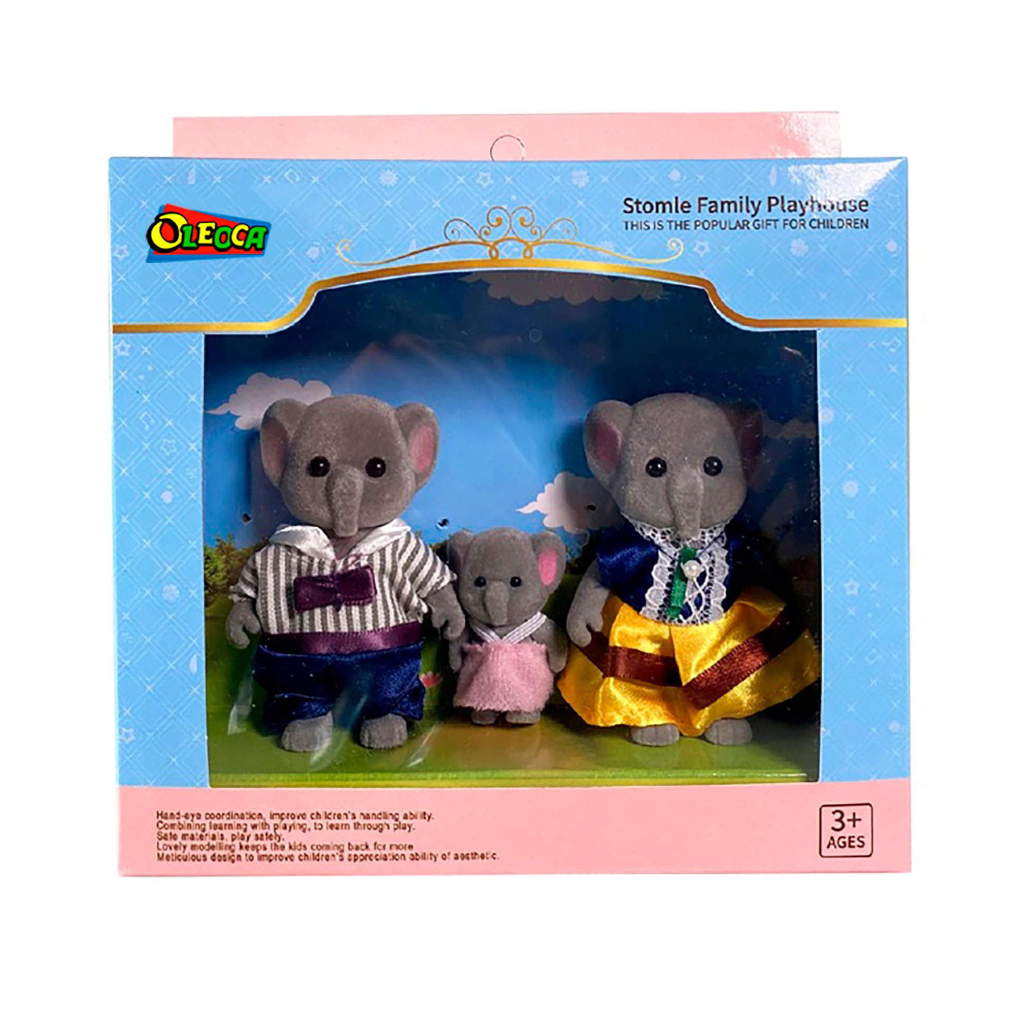 OLEOCA Belmont gift for ages 3+ encouraging screen-free play.