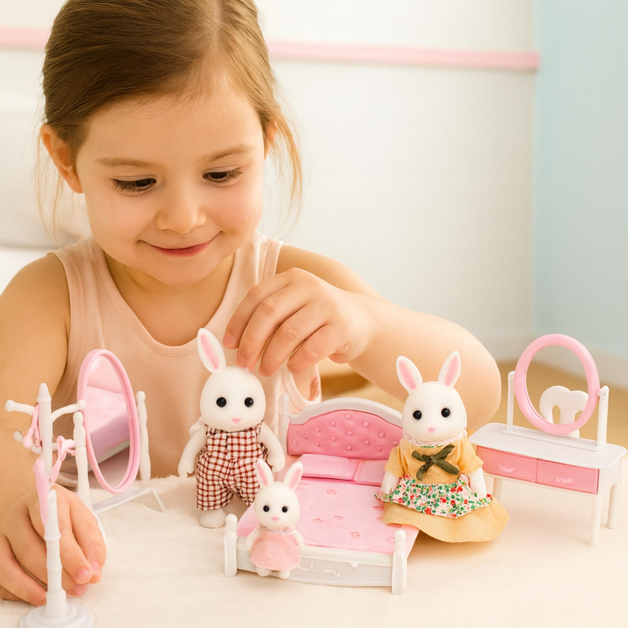 OLEOCA dollhouse lamp to illuminate bedtime tales