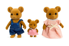 OLEOCA Oakridge Bruno mouse figure with soft flocking for cozy pretend play.