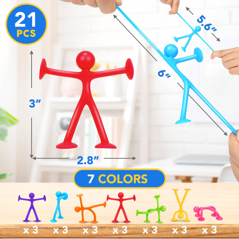 Bright OleOletOy silicone fidget toys providing satisfying pops for sensory exploration.