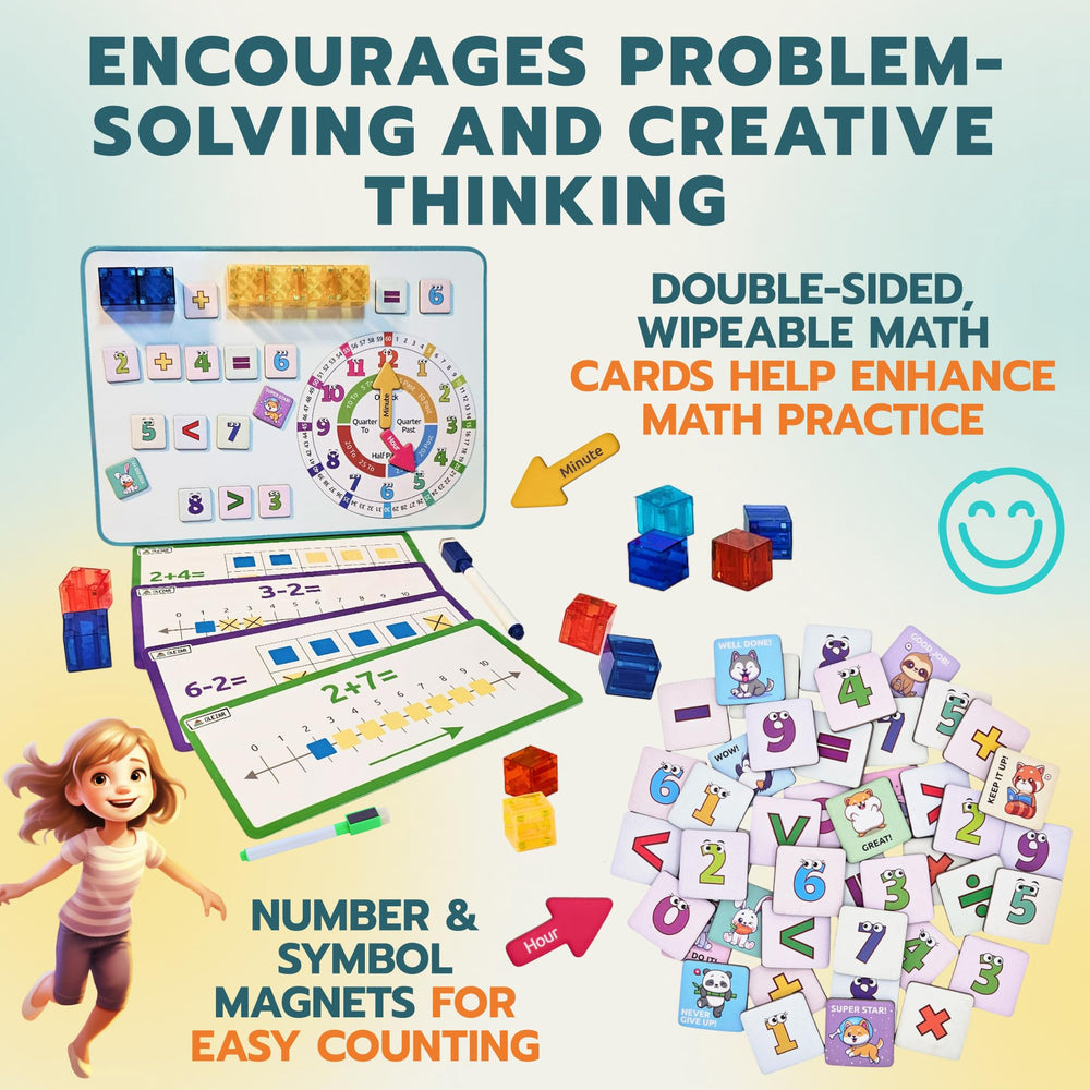 OLEZAR motivation magnets encourage focused math play