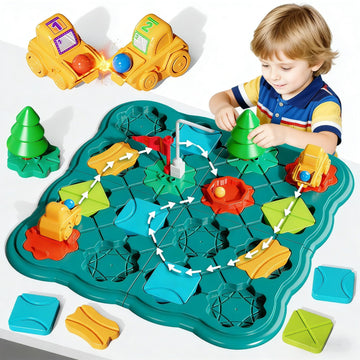 Olfrid STEM Board Game packaging shown as a gift-ready box for ages 3–8.
