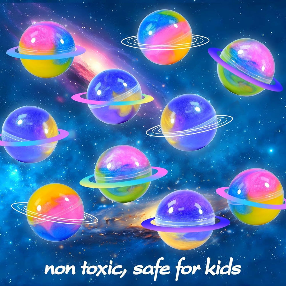 Olixmlya Galaxy Slime Ball glittering colors ideal for festive play