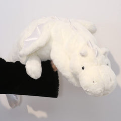 Ololele weighted dragon green option serves as kid-friendly cuddle buddy