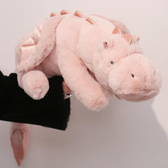 27.6-inch, 2-pound small size of Ololele dragon plush for cuddling