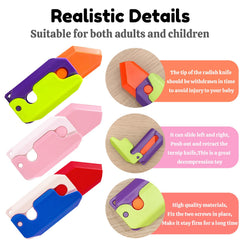 OLRMA radish knife blue-white angle1 enhances fine motor skills through textured surfaces.