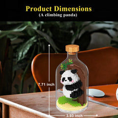 OLTLYUNH adult mini animal friend set, ideal for desk decor and mindful breaks