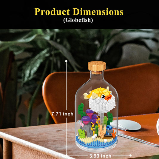 OLTLYUNH mini animal friend build kit shown for desk decor
