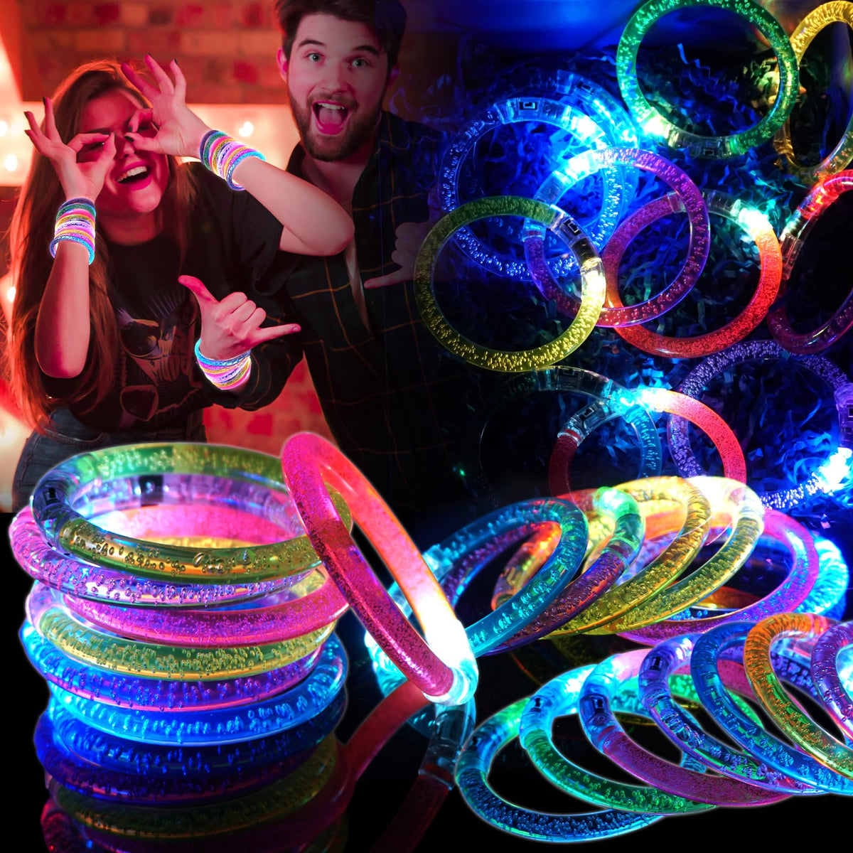 OLUPP Glow Bracelets collection glows brightly for night-time events