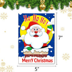 Omgouue Christmas coloring books set with varied illustrations for holiday creativity.