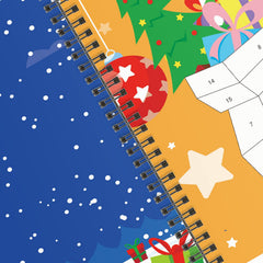Omgouue perforated pages in sticker paint book for easy sharing