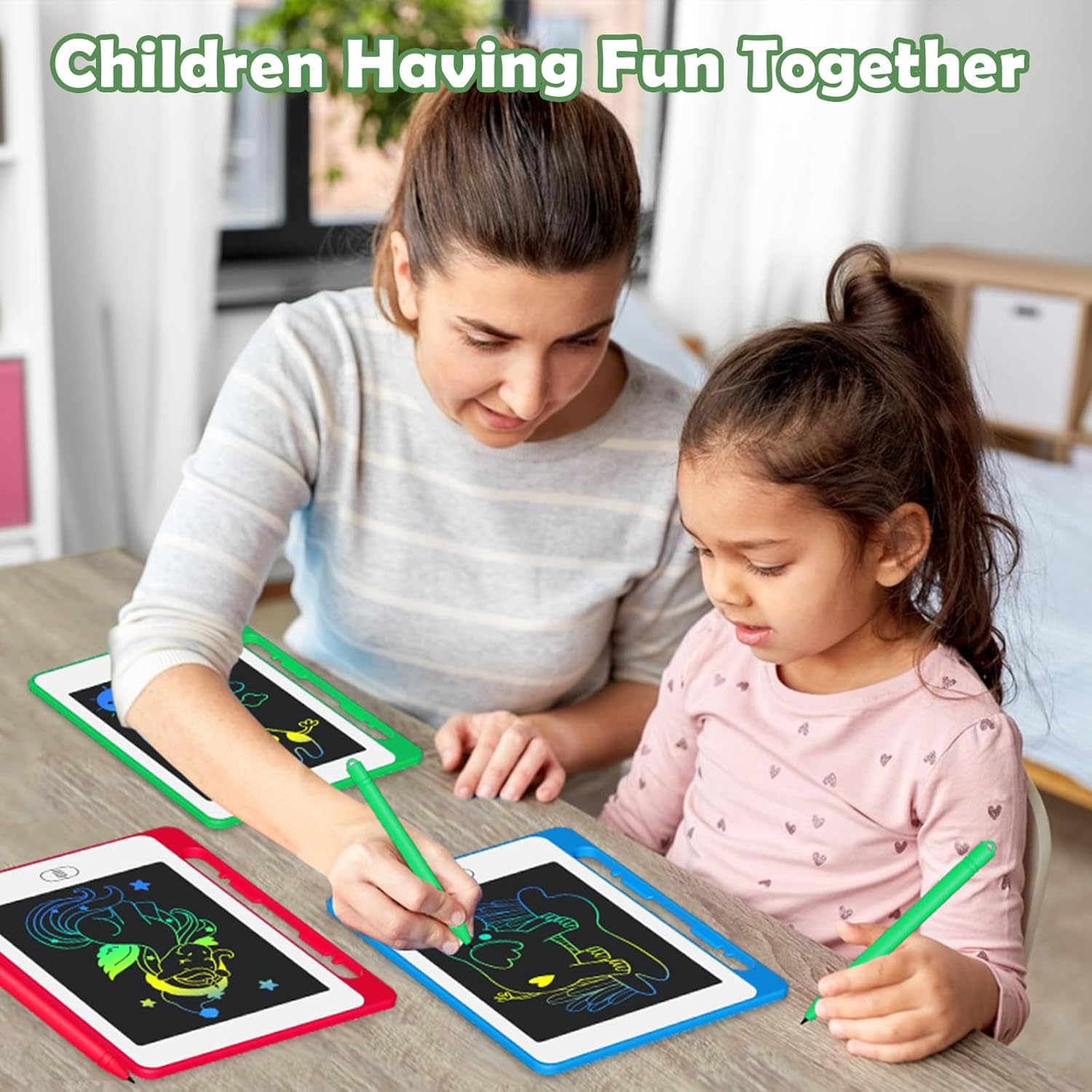 OMXDG gift-ready back-to-school LCD doodle board set