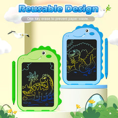 OMXDG kids doodle board with bright color screen for creative drawing.