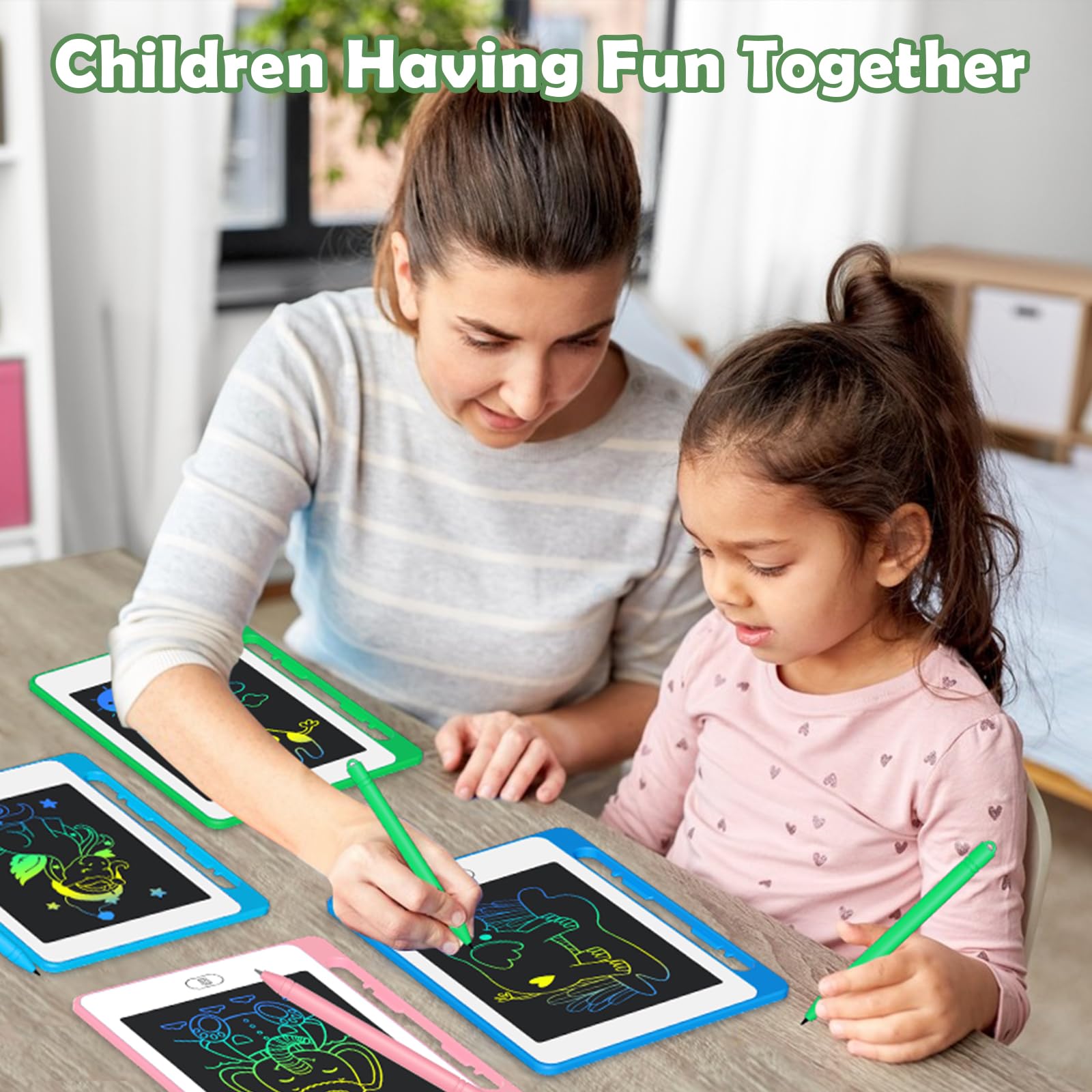 OMXDG reusable drawing tablet supports 200000+ erases