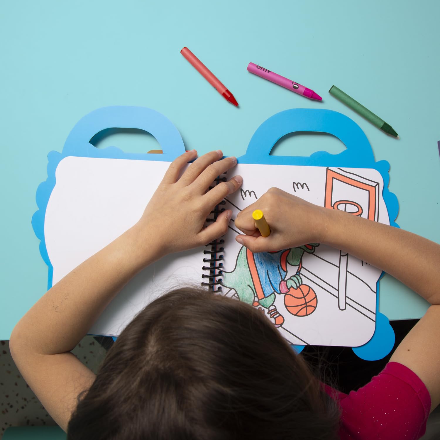 Omy coloring pages with friendly dinosaurs for young artists