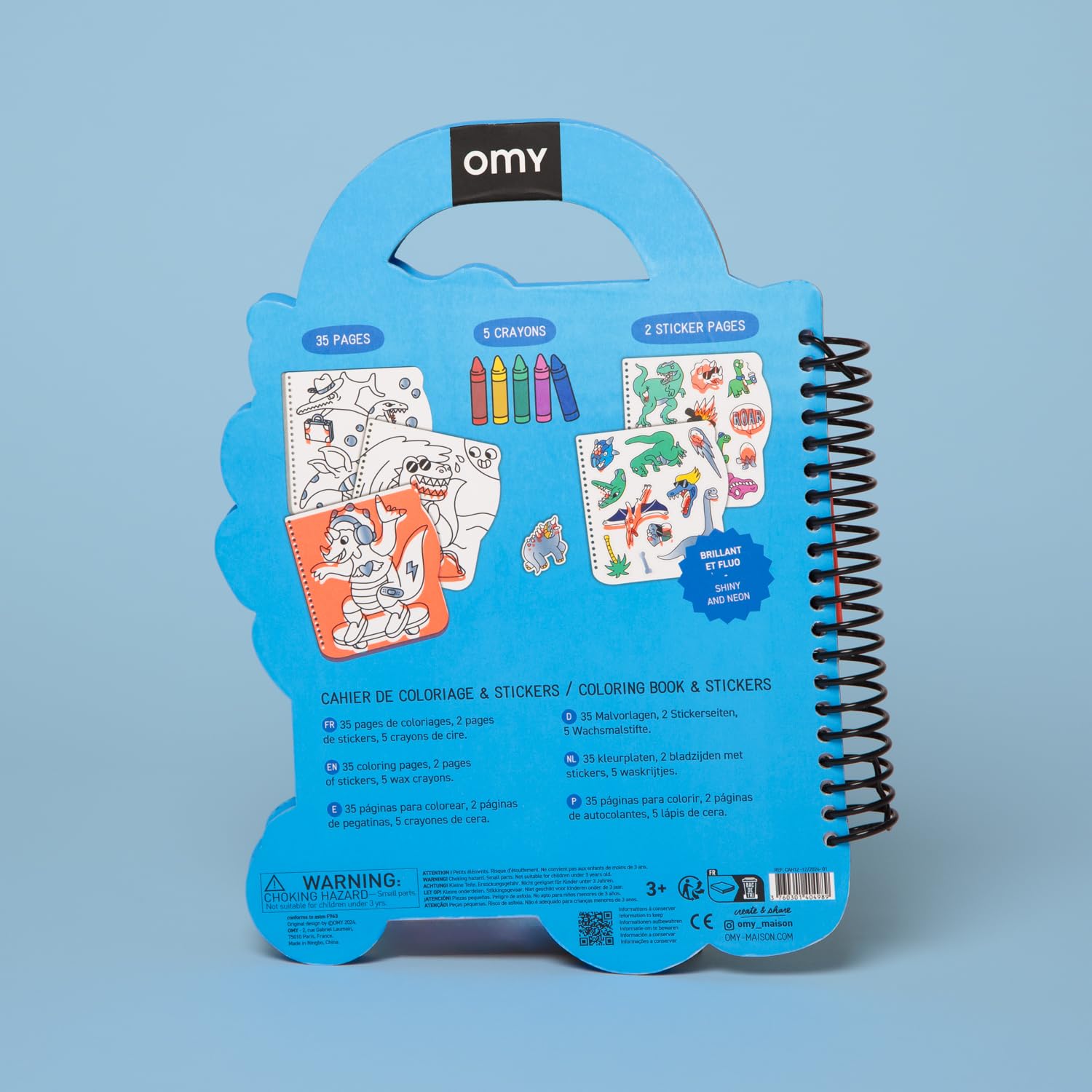 Omy gift travel set offers screen-free fun on trips
