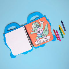 Omy wax crayons set provides bright colors for quick coloring