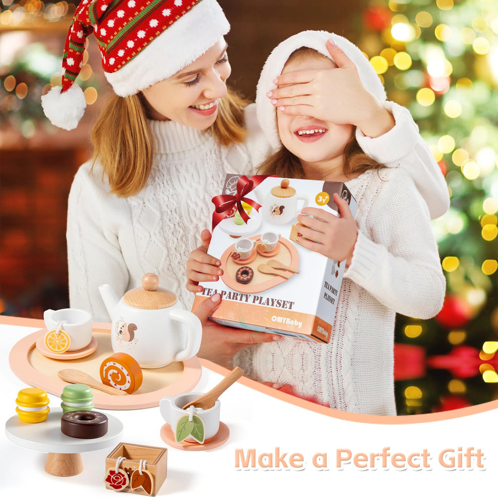 OMYbaby tea set tray – sturdy surface keeps play organized