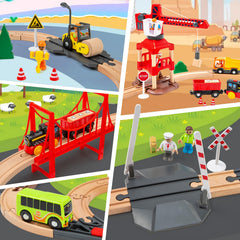 OMYbaby traffic signs and lights help simulate real world road scenes.