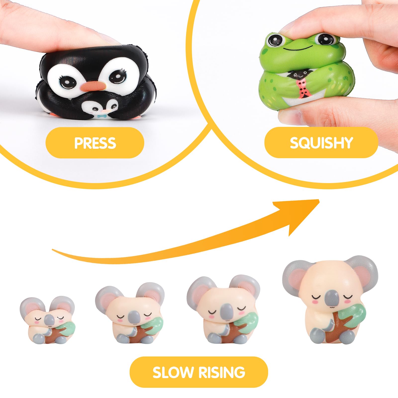 OMyFav classroom prizes squishy toys in colorful gift box for rewards
