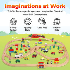 On Track USA magnetic trains engage kids in interactive storytelling on sturdy rails.