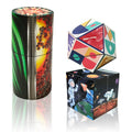ONCOFAN 3D Flips Magic Cube Set pack 1 showing compact handheld design for stress relief