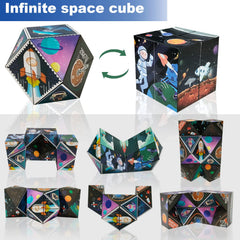 ONCOFAN 3D Flips Magic Cube Set pack 2 in action for focus and concentration