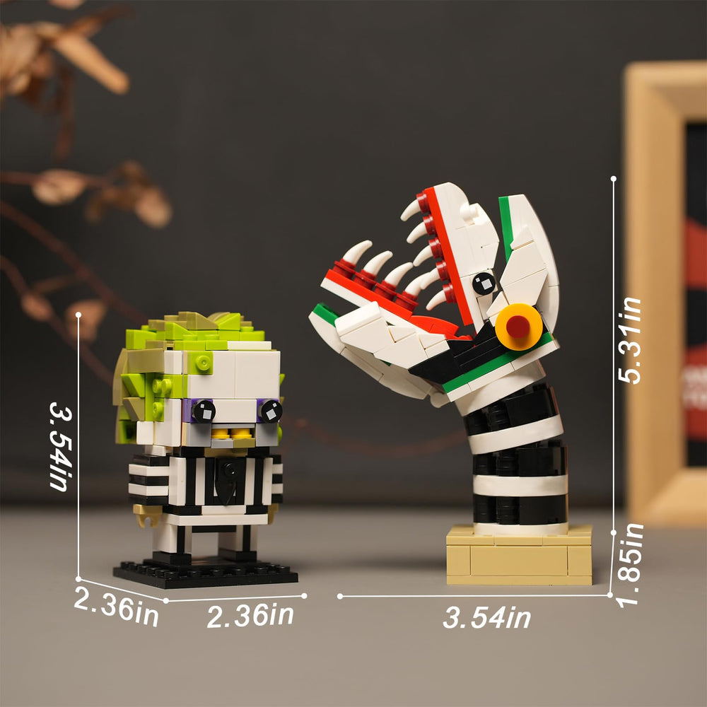 Onederbkk Horror Figure Building Kit assembling process supports family collaboration and coordination.